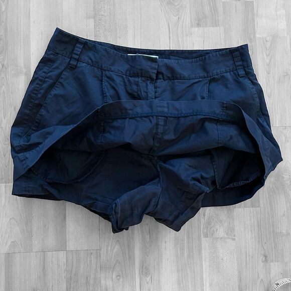 Tibi Navy Blue Shorts Skort Size 4 - Picture 4 of 4